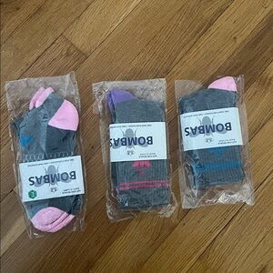 BOMBAS Socks 3 Pair Size Large